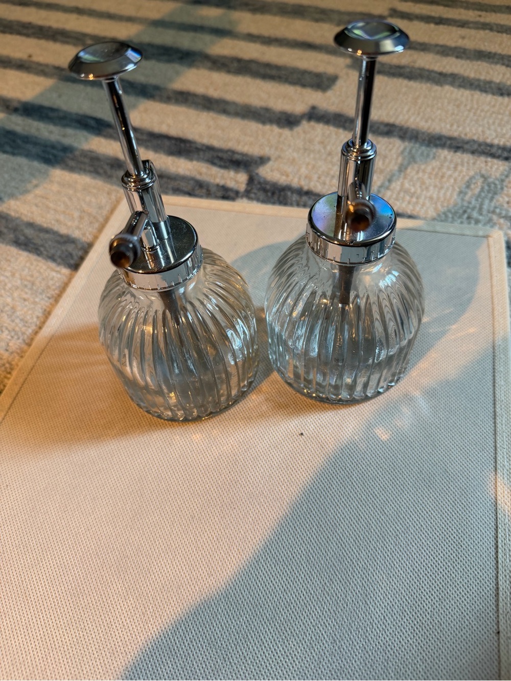 Allen & Roth Clear Plant Misting Bottles - Set of 2